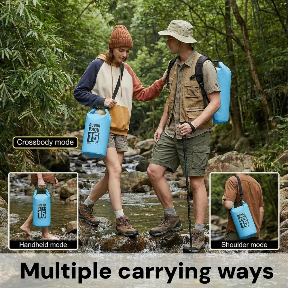 500D Waterproof Dry Bag Floati - Fishing Kayak Storage Bag avaliação e preço