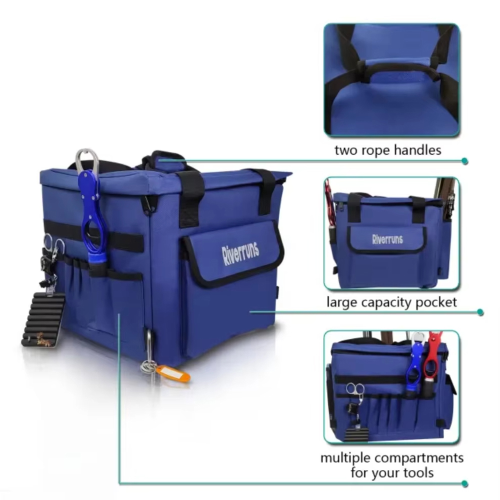 Riverruns Kayak Crate Bag Dura - Fishing Kayak Crate avaliação e preço