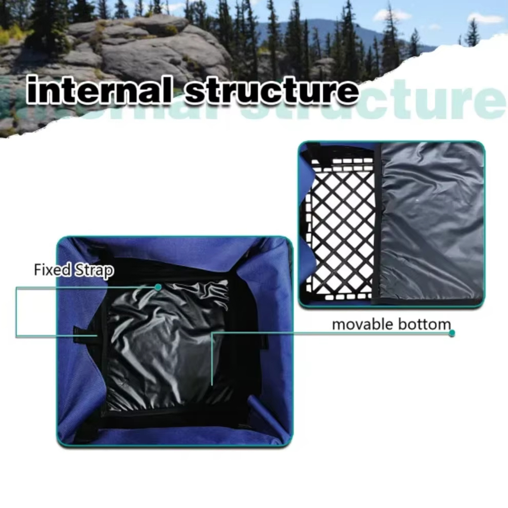 Riverruns Kayak Crate Bag Dura - Fishing Kayak Crate avaliação e preço