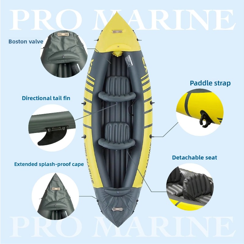 All-Purpose Inflatable Boat fo - Fishing Kayak Inflatable avaliação e preço