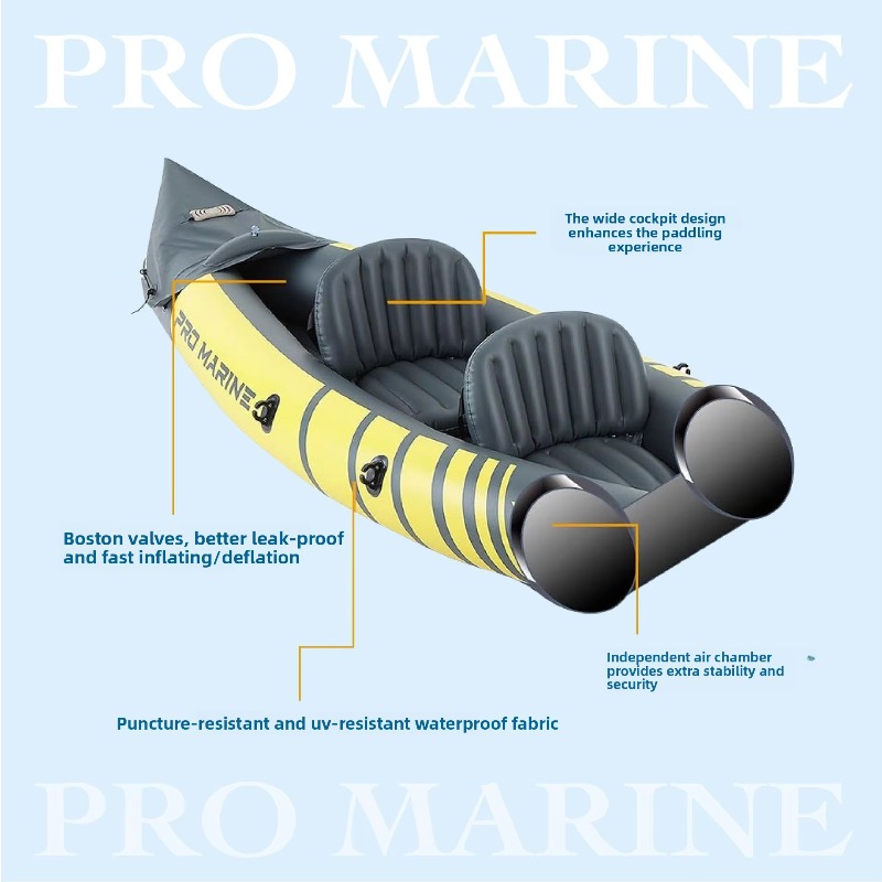 All-Purpose Inflatable Boat fo - Fishing Kayak Inflatable avaliação e preço