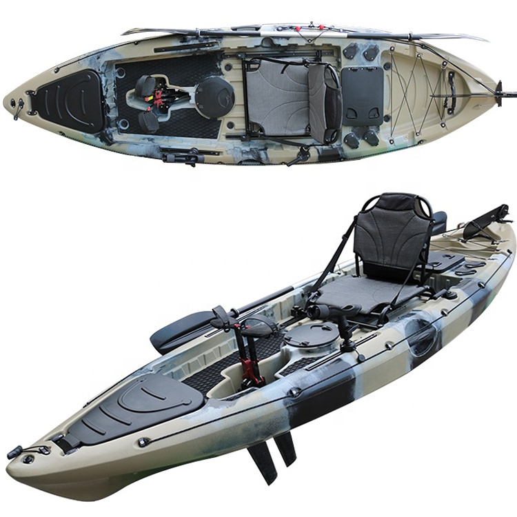 New Designed Plastic Kayak Fis - Fishing Kayak Pedal Drive avaliação e preço