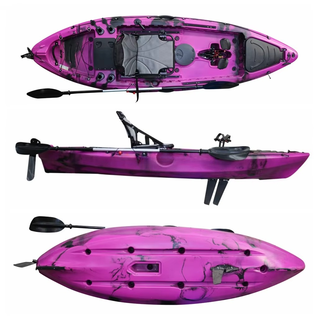 New Designed Plastic Kayak Fis - Fishing Kayak Pedal Drive avaliação e preço
