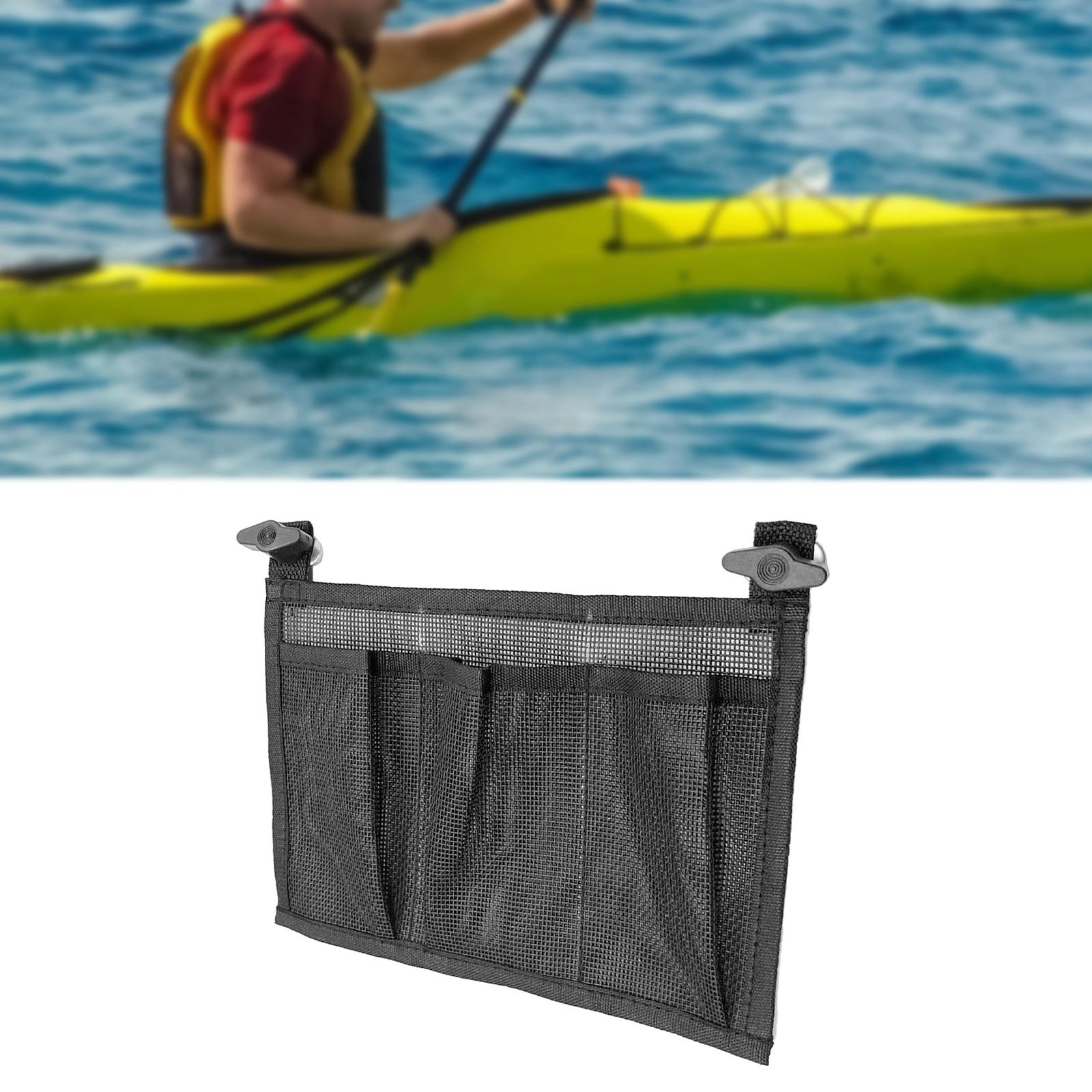 24x17cm Solid Kayak Canoe Mesh - Fishing Kayak Storage Bag avaliação e preço