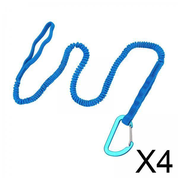 4x Kayak Paddle Leash Stretcha - Fishing Kayak Paddle Leash avaliação e preço