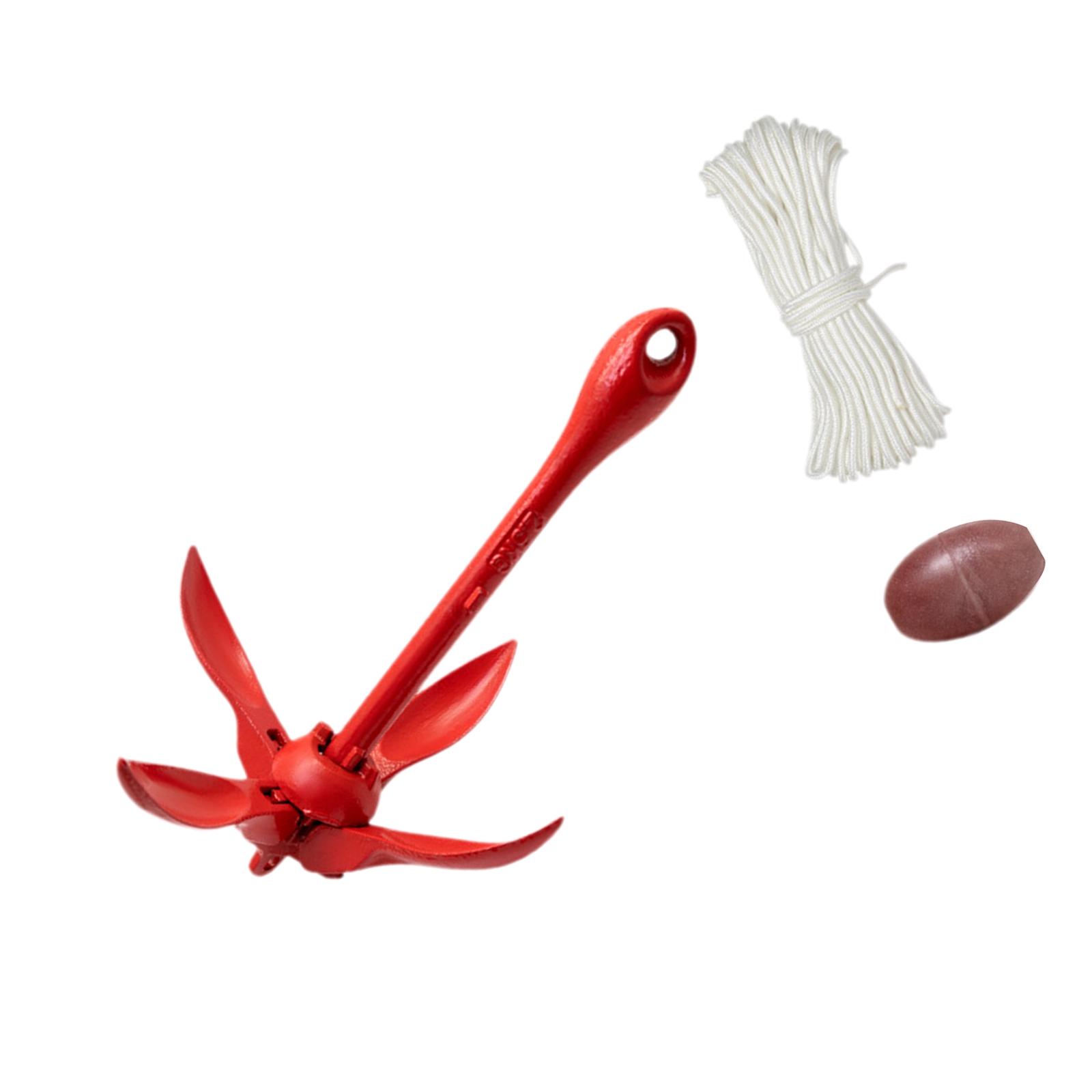 Folding Grapnel Boat Anchor Gr - Fishing Kayak Anchor avaliação e preço