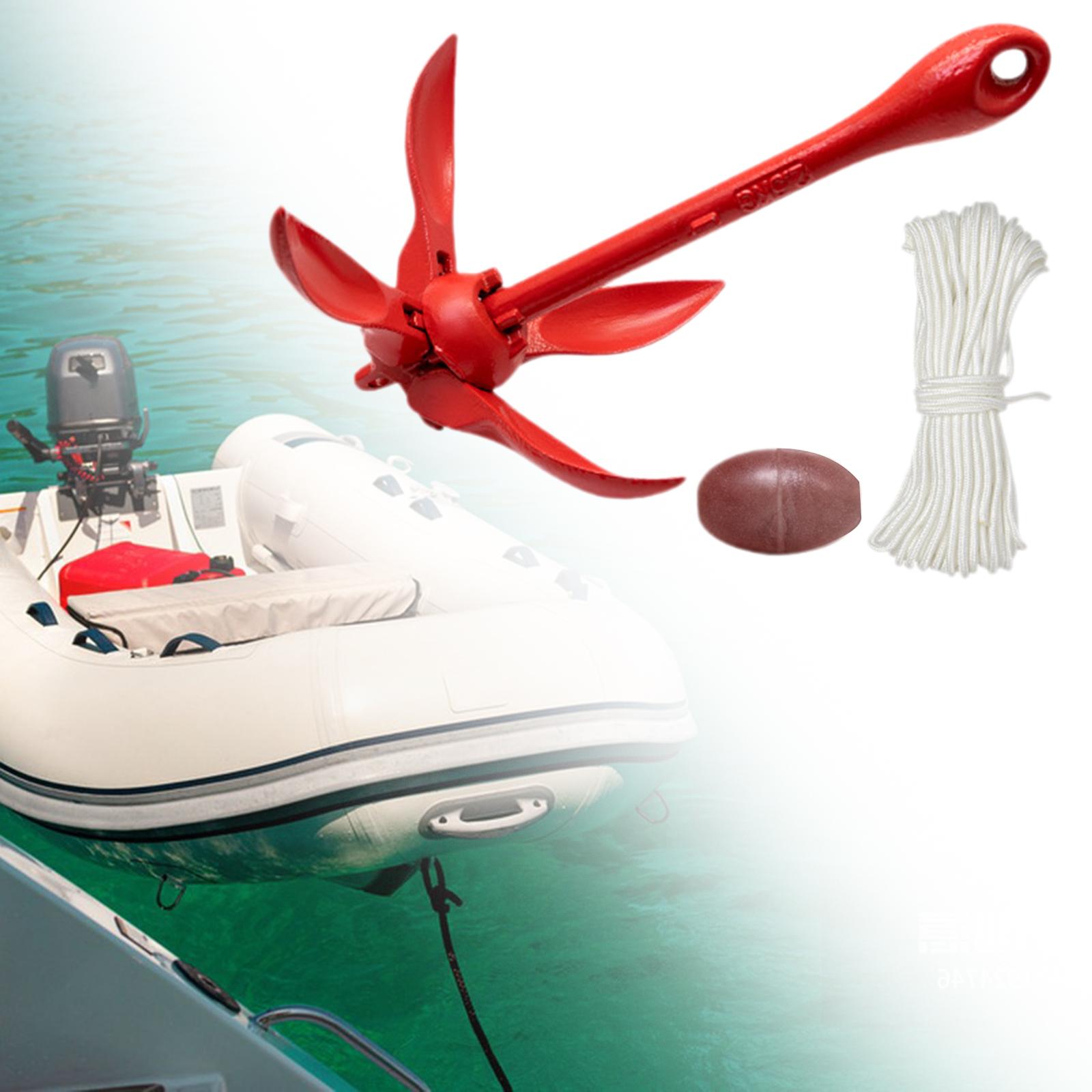 Folding Grapnel Boat Anchor Gr - Fishing Kayak Anchor avaliação e preço