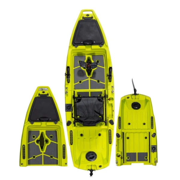 Modular Single 1 Person Plasti - Fishing Kayak Pedal Drive avaliação e preço