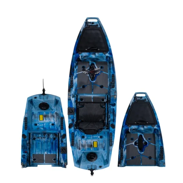 Modular Single 1 Person Plasti - Fishing Kayak Pedal Drive avaliação e preço