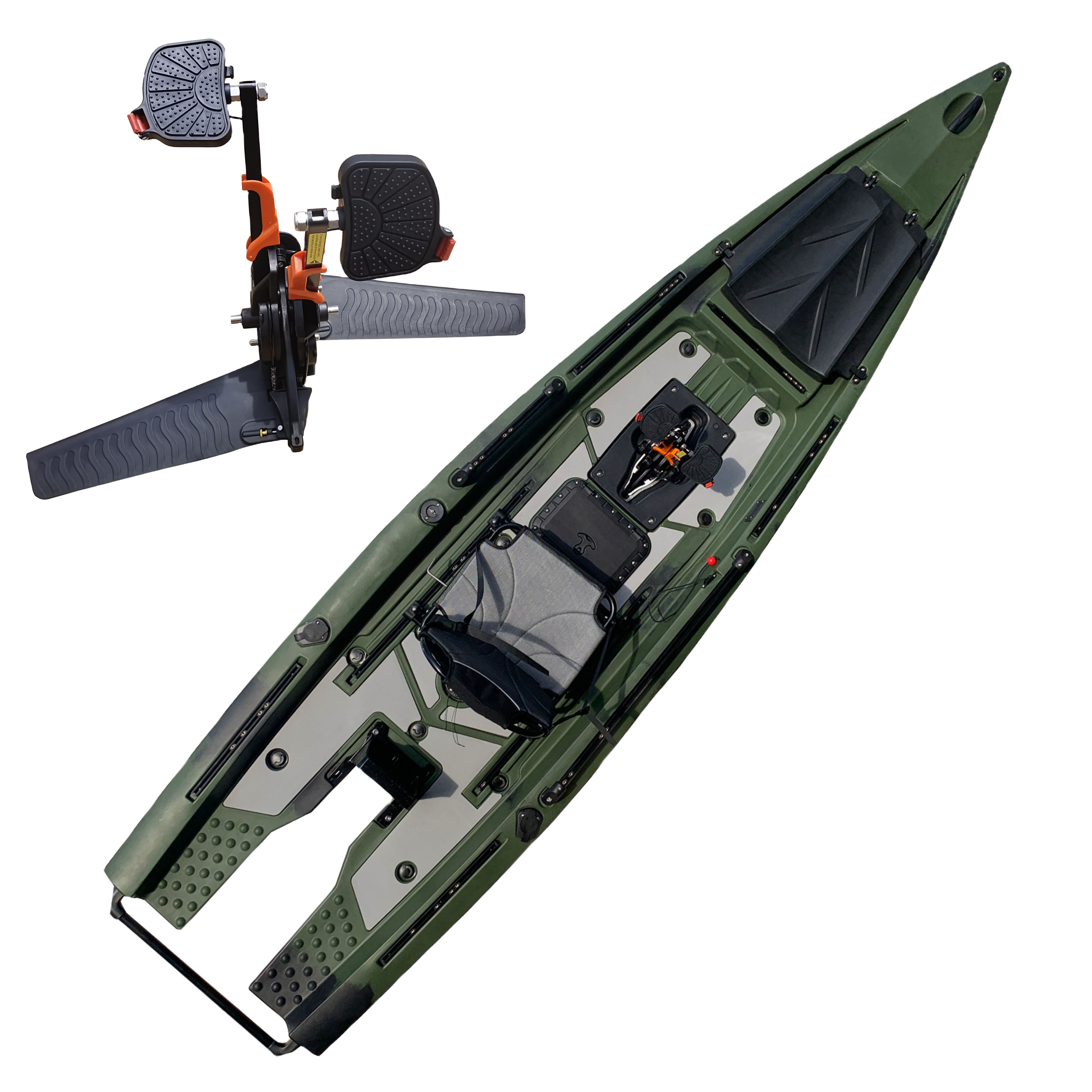 New Develop 4m Single Skiff Bo - Fishing Kayak Sit On Top avaliação e preço