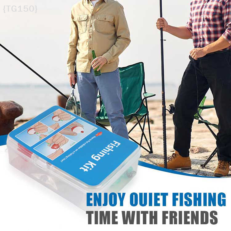 【TG150】24Pcs/Set Emergency Fis - Fishing Kayak Crate avaliação e preço