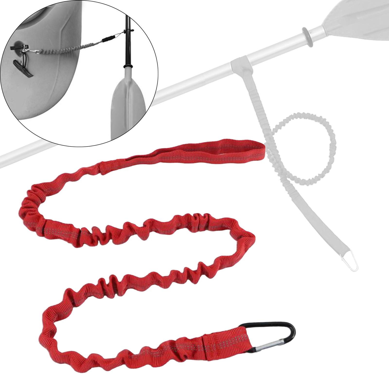 Durable Paddle Leash Nylon Kay - Fishing Kayak Paddle Leash avaliação e preço