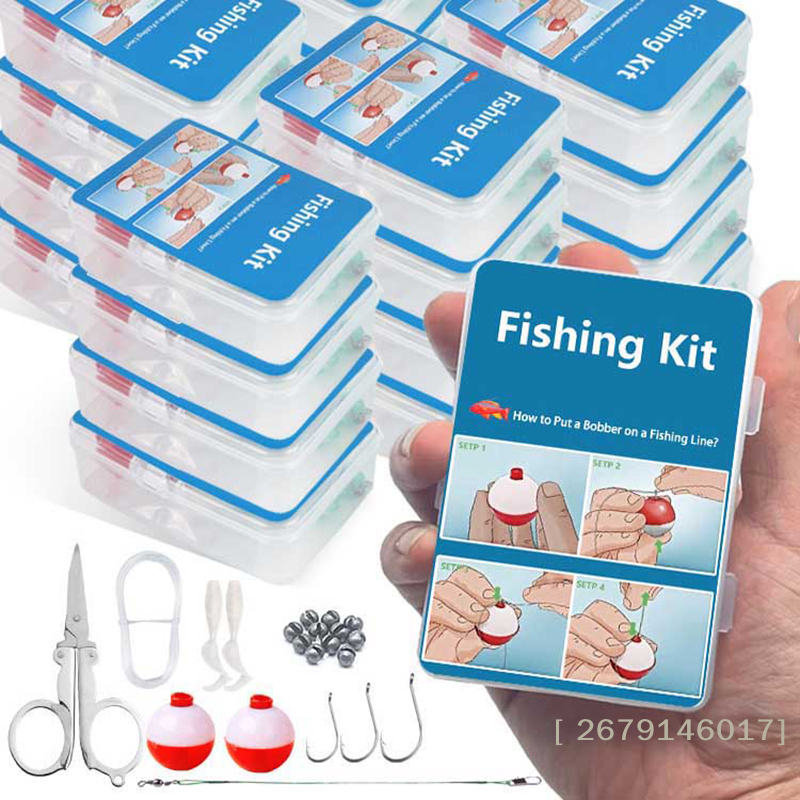 【YY26】24Pcs/Set Emergency Fish - Fishing Kayak Crate avaliação e preço