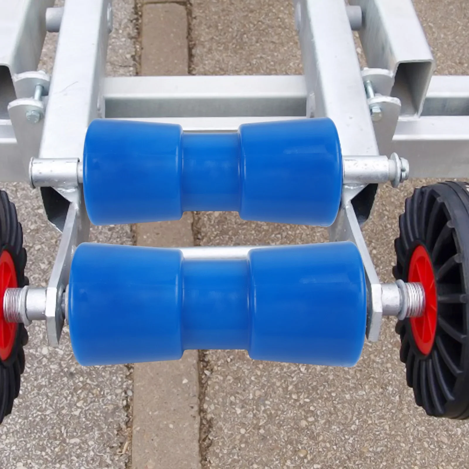 Heavy Duty Roller Boat Trailer - Fishing Kayak Cart avaliação e preço