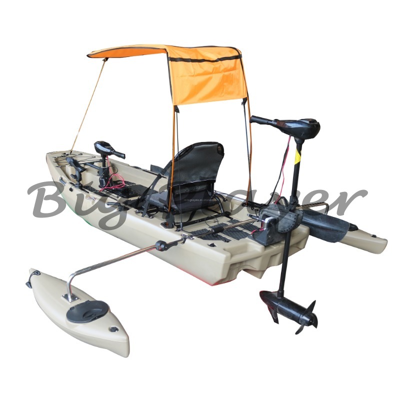 2025 New modular kayak 9.5 fee - Fishing Kayak Pedal Drive avaliação e preço