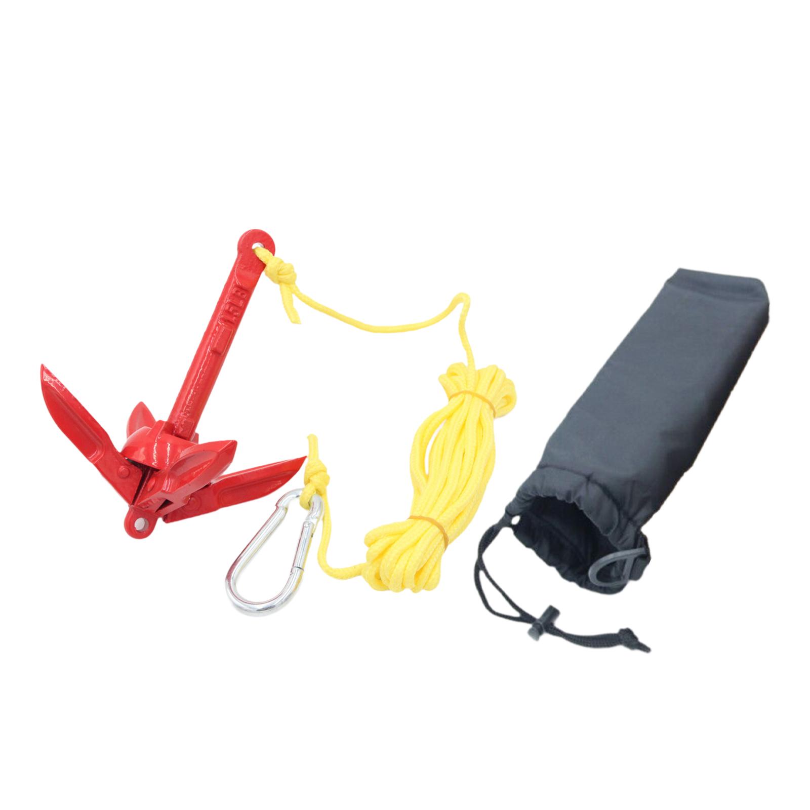 Carbon Steel Folding Boat Anch - Fishing Kayak Anchor avaliação e preço